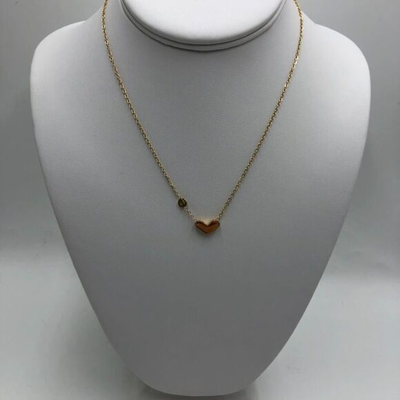 18K Gold Plated Women's Romantic Heart Necklace Gift for Her Everyday Luxury - Picture 8 of 10